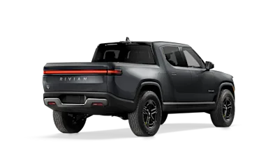 2025 R1T El Cap Granite alternative rear view