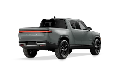 2024 R1T Limestone alternative rear view