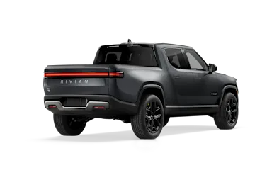 2025 R1T El Cap Granite alternative rear view