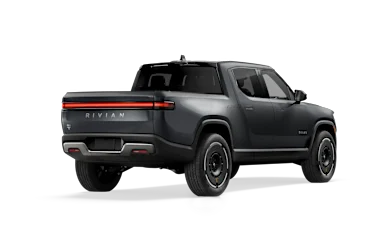 2025 R1T El Cap Granite alternative rear view