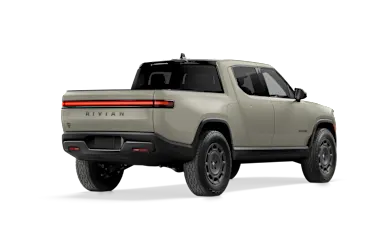 2025 R1T California Dune alternative rear view