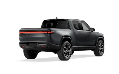 2026 R1T El Cap Granite alternative rear view