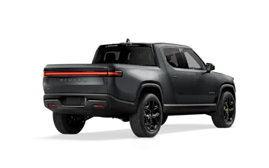 2025 R1T El Cap Granite alternative rear view