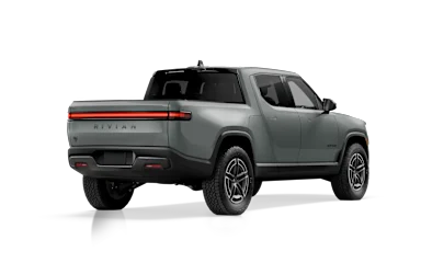 2025 R1T Limestone alternative rear view