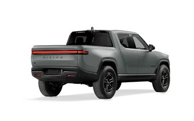 2025 R1T Limestone alternative rear view