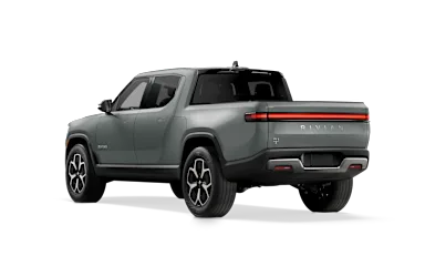 2024 R1T Limestone rear view