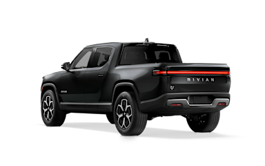 2023 R1T Midnight rear view
