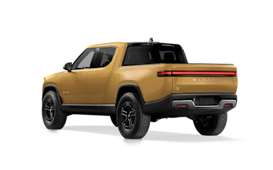2022 R1T Compass Yellow rear view