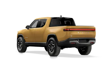 2022 R1T Compass Yellow rear view