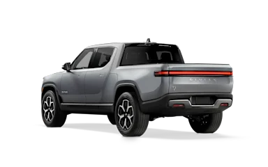 2024 R1T LA Silver rear view