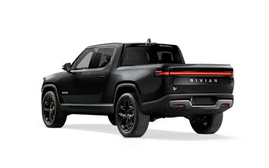 2022 R1T Midnight rear view