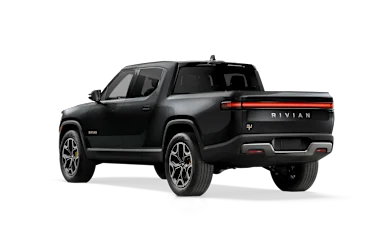 2022 R1T Midnight rear view