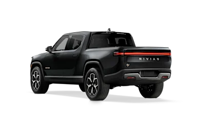 2022 R1T Midnight rear view