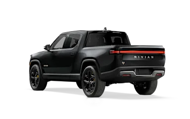 2023 R1T Midnight rear view