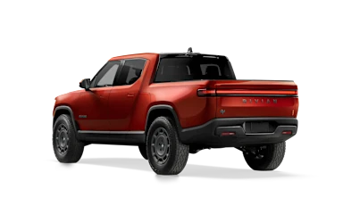 2026 R1T Red Canyon rear view