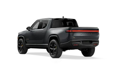 2025 R1T El Cap Granite rear view