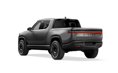 2027 R1T Esker Silver rear view