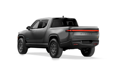 2027 R1T Esker Silver rear view