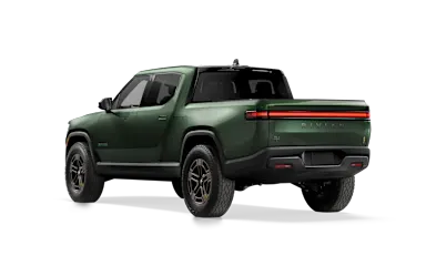 2026 R1T Forest Green rear view