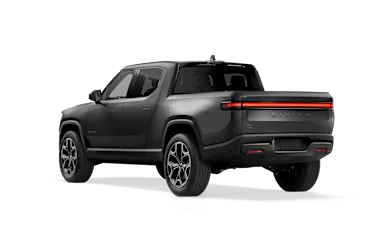 2026 R1T Half Moon Grey rear view