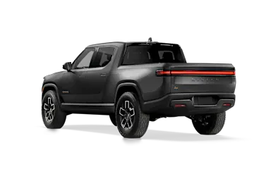 2026 R1T Half Moon Grey rear view