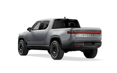 2026 R1T LA Silver rear view