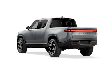 2026 R1T LA Silver rear view