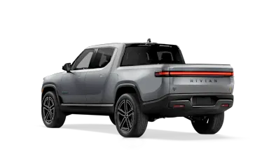 2026 R1T LA Silver rear view