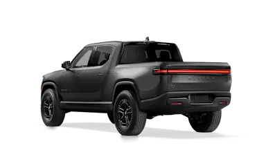 2026 R1T Half Moon Grey rear view