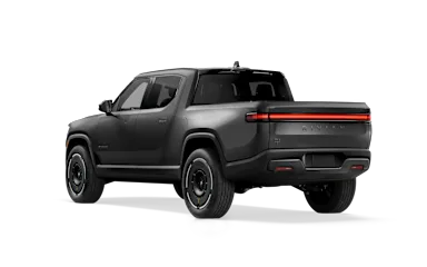 2026 R1T Half Moon Grey rear view