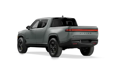 2025 R1T Limestone rear view