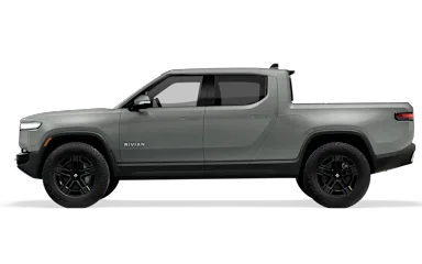 2025 R1T Limestone side view