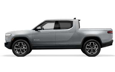 2023 R1T LA Silver side view