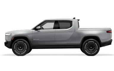 2026 R1T LA Silver side view