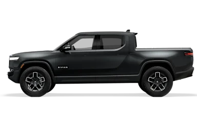 2025 R1T Midnight side view