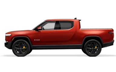 2023 R1T Red Canyon side view
