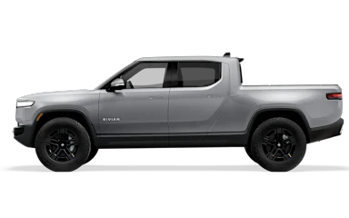 2023 R1T LA Silver side view