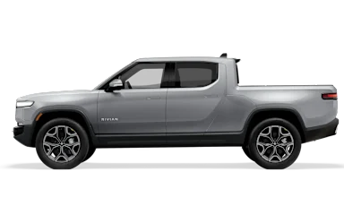 2024 R1T LA Silver side view