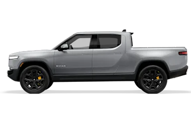 2023 R1T LA Silver side view