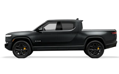 2022 R1T Midnight side view