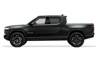 2024 R1T Midnight side view