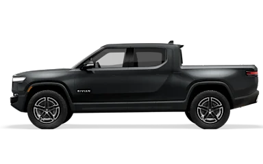 2025 R1T Midnight side view