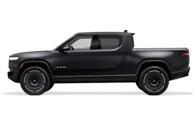2025 R1T Midnight side view
