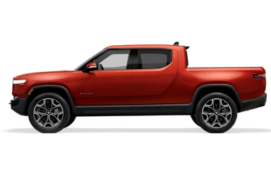 2026 R1T Red Canyon side view
