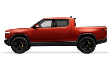 2026 R1T Red Canyon side view