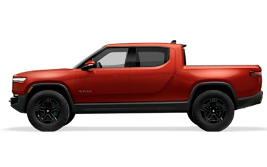 2026 R1T Red Canyon side view