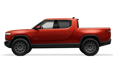 2026 R1T Red Canyon side view