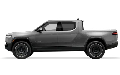 2027 R1T Esker Silver side view