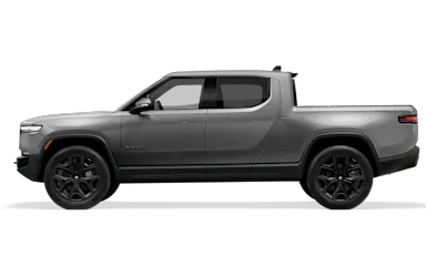 2027 R1T Esker Silver side view