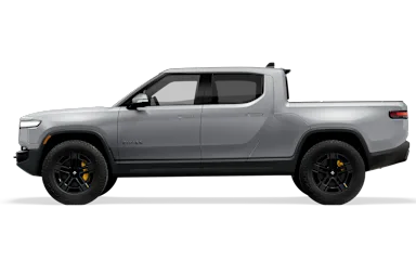 2026 R1T LA Silver side view